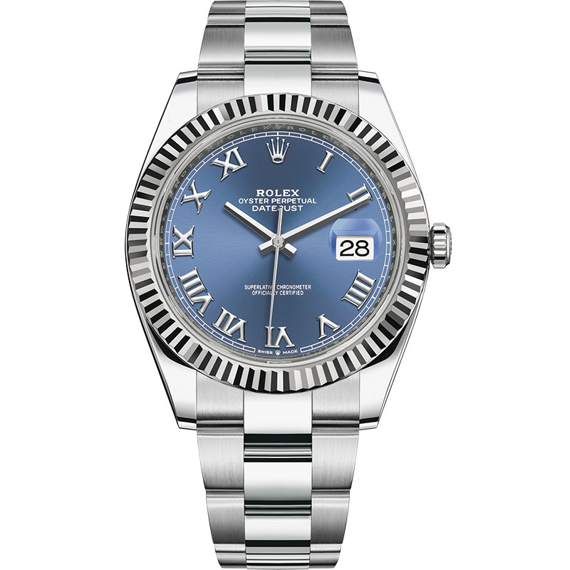 2022122305060953 - 精仿勞力士日誌型男士手錶 tw廠手錶勞力士日誌 126334 藍盤 羅馬刻度￥2980