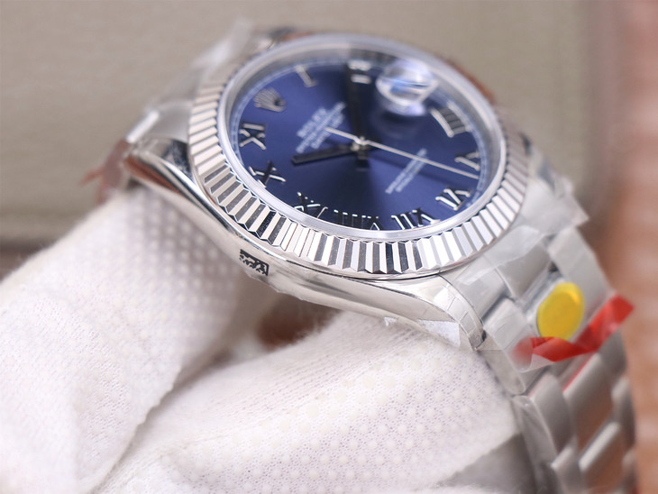 2022122305061437 - 精仿勞力士日誌型男士手錶 tw廠手錶勞力士日誌 126334 藍盤 羅馬刻度￥2980