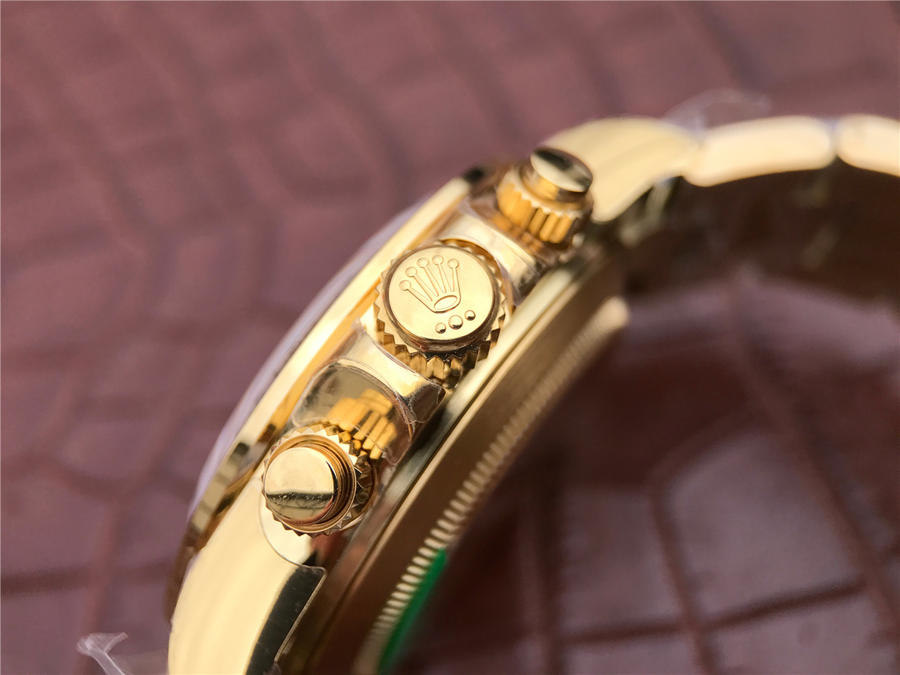 2022122305220888 - 勞力士迪通拿高仿手錶哪個廠好 jh廠v7迪通拿116508 全金黑盤鑲鉆刻度￥3380