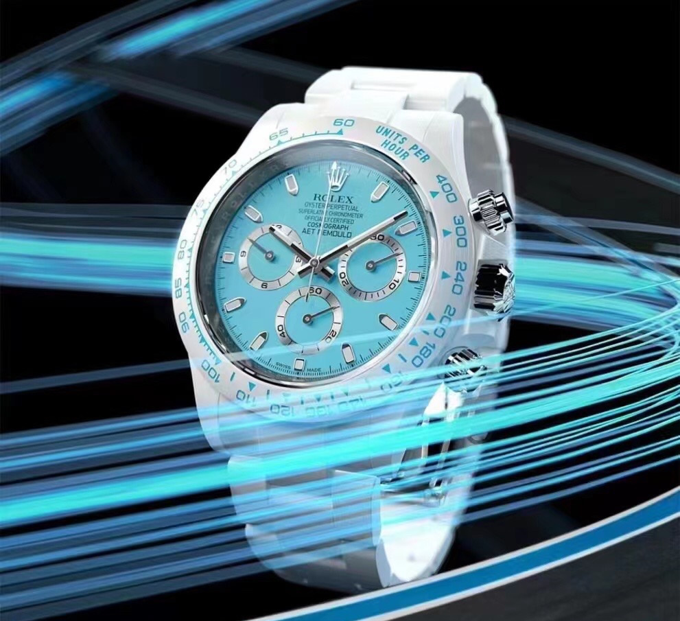 2022122306205433 - n廠手錶勞力士迪通拿阿佈紮比藍白陶瓷 復刻 機械錶￥7680