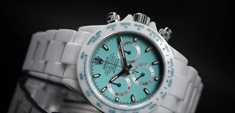 2022122306205563 - n廠手錶勞力士迪通拿阿佈紮比藍白陶瓷 復刻 機械錶￥7680