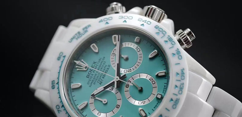 2022122306205742 - n廠手錶勞力士迪通拿阿佈紮比藍白陶瓷 復刻 機械錶￥7680