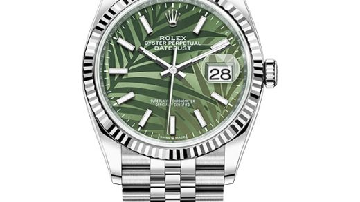 2022122307210223 520x293 - 勞力士日誌男錶復刻 綠盤 126234 ew廠手錶 棕櫚葉圖案錶盤￥2980