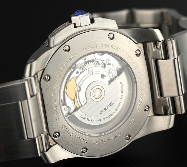 2022122312210744 - 卡地亞Cartier 卡歴博男錶 W7100015 鋼帶 全自動機械男士手錶 瑞士機芯￥2580