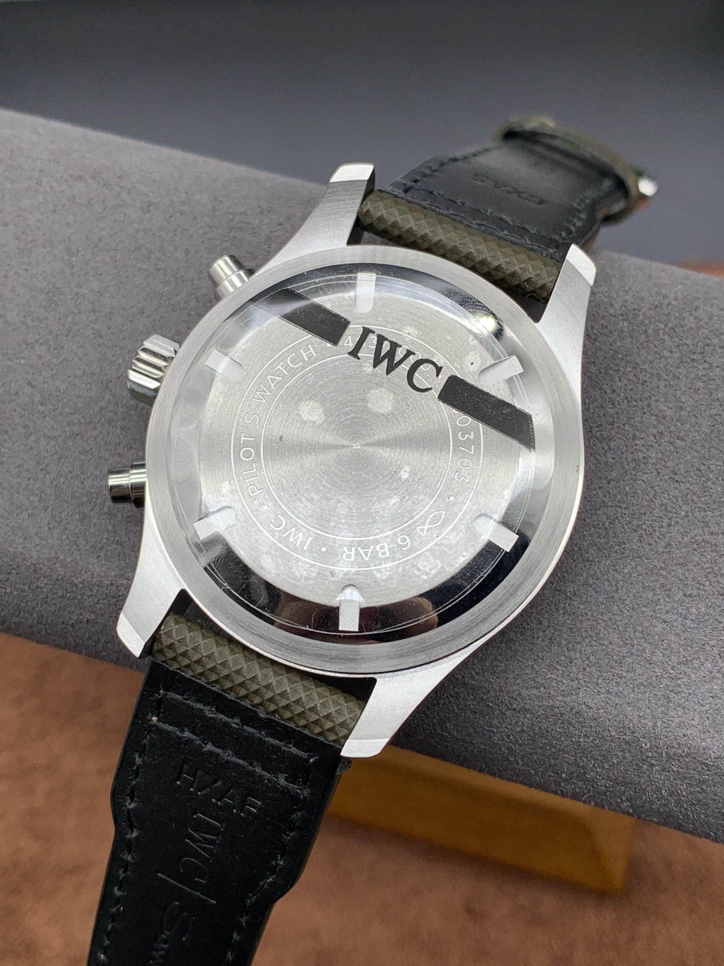 2022122411431665 - 萬國復刻錶哪個廠手錶好 az廠手錶飛行員繫列 IW377730 橙色刻度 自動機械錶￥3380