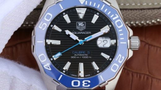 2022122413261265 520x293 - 高仿泰格豪雅男錶 V6泰格豪雅（TagHeuer）競潛繫列CALIBE5￥1890