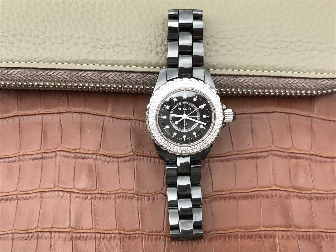 2022122608035637 - 香奈兒手錶仿款值得購買嗎 香奈兒J12進口韓國陶瓷錶￥2880