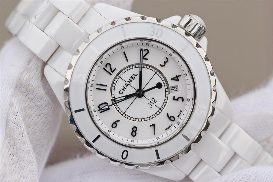 2022122612125851 - 香奈兒j12陶瓷手錶復刻手錶 KOR香奈兒J12繫列H0968重置加強版石英機芯￥3880