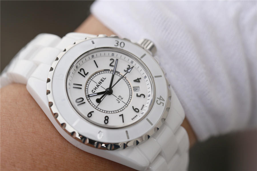 2022122612130825 - 香奈兒j12陶瓷手錶復刻手錶 KOR香奈兒J12繫列H0968重置加強版石英機芯￥3880