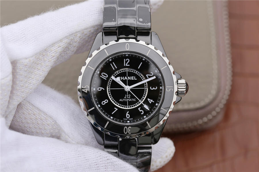 2022122612160143 - 復刻手錶香奈兒陶瓷手錶帶配件 KOR香奈兒J12繫列H0685重置加強版￥3880