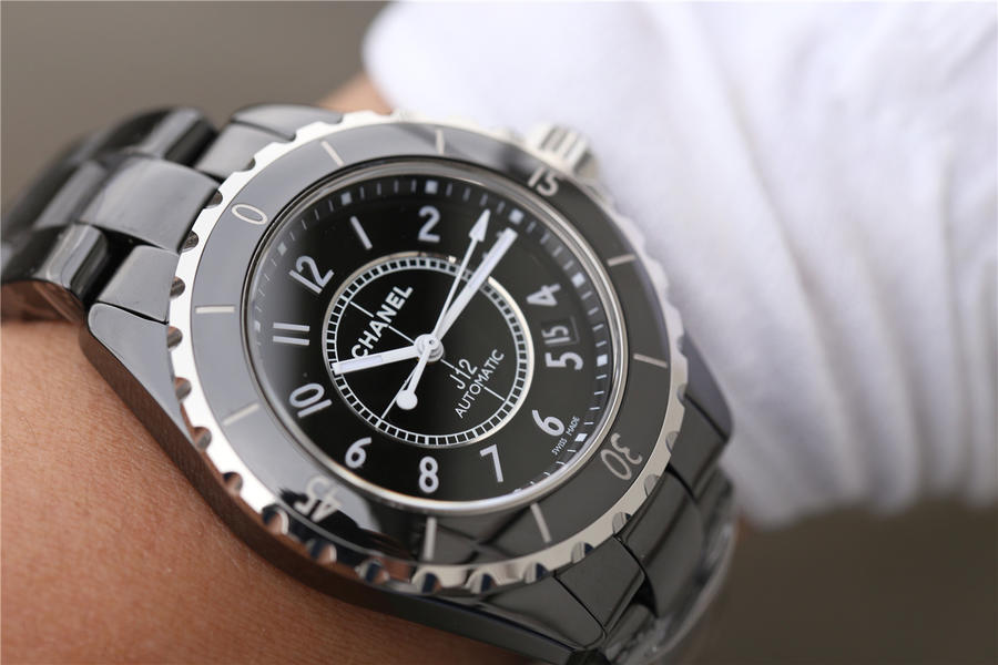 2022122612161586 - 復刻手錶香奈兒陶瓷手錶帶配件 KOR香奈兒J12繫列H0685重置加強版￥3880