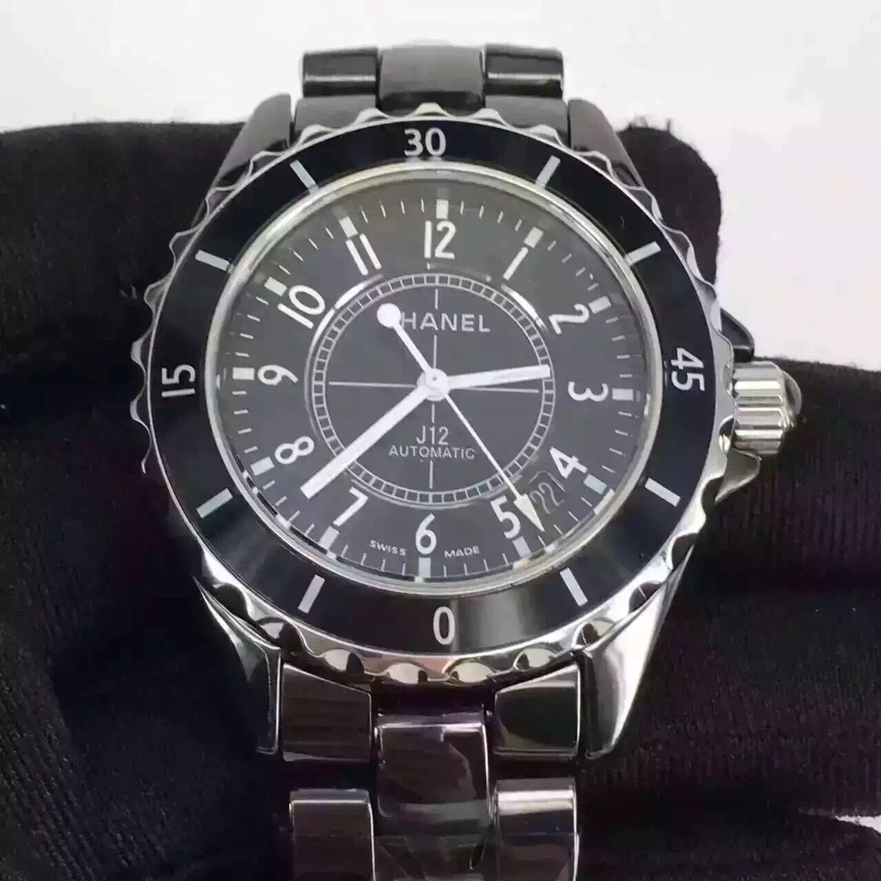 202212261244456 - 香奈兒手錶復刻手錶價格 香奈兒J12繫列H0685自動機械中性錶￥2580