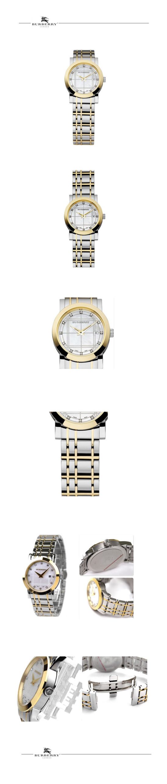 2022122814370922 scaled - BURBERRY 博柏利手錶 英倫經典格紋彩色貝殼鉆面女錶 BU1375。獨特的款式設計￥1169