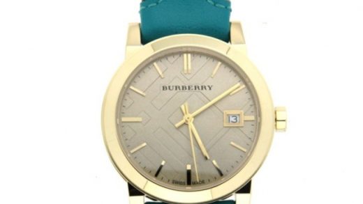 2022122907500761 520x293 - BURBERRY 巴寶莉 經典格紋金色皮帶女錶 BU9112￥1050