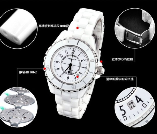 2022122911584750 - 巨星最愛 J12白色女款石英手錶鑲鉆陶瓷女錶 陶瓷情侶錶￥1590