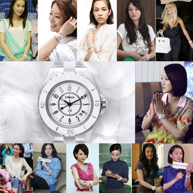 2022122911585131 - 巨星最愛 J12白色女款石英手錶鑲鉆陶瓷女錶 陶瓷情侶錶￥1590
