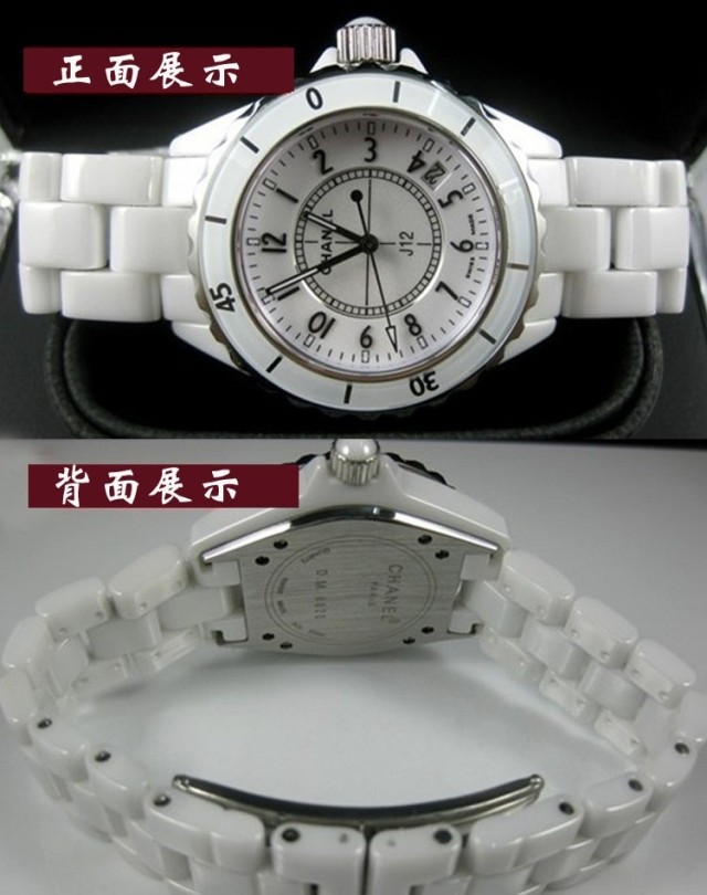 2022122911590143 - 巨星最愛 J12白色女款石英手錶鑲鉆陶瓷女錶 陶瓷情侶錶￥1590
