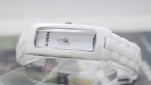 2022122912095498 520x293 - 時裝錶 Gucci 古馳女手錶 女士陶瓷手錶 水鉆錶 石英錶￥1593