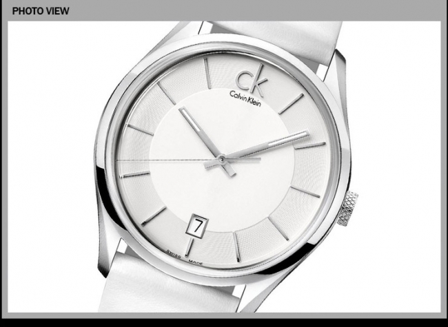 2022122913011515 - 【Calvin Klein】CK K2H21101　腕錶 男士手錶￥1180