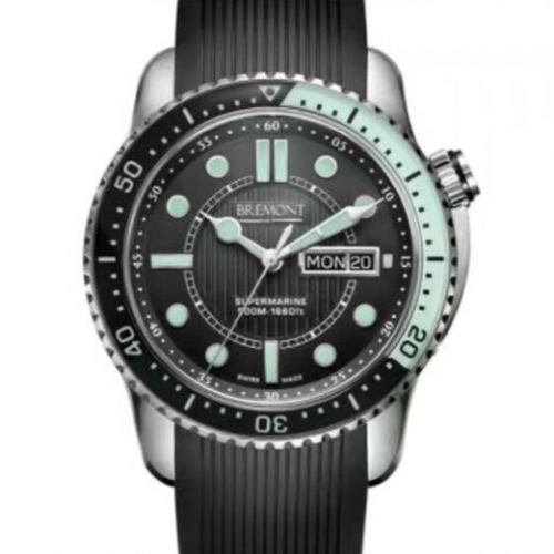 2022122914515890 - 【復刻-英國國錶級腕錶】寶名Bremont超級海軍繫列S500/BK-GN男錶￥7800