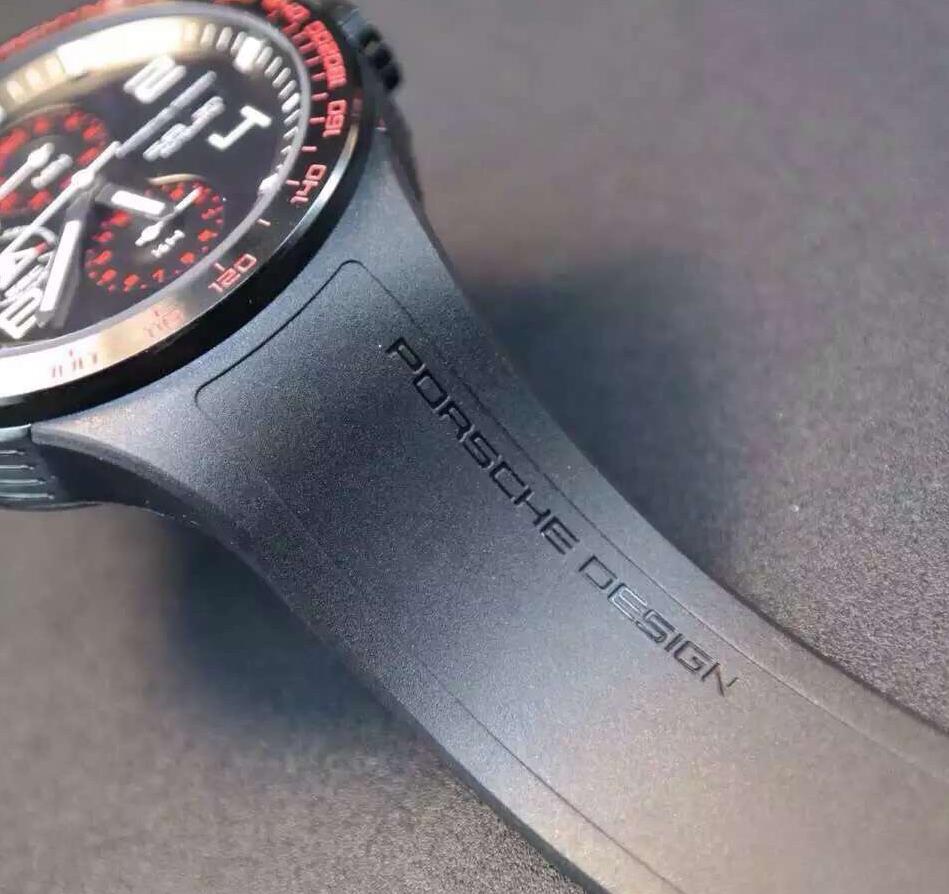 2022122915232894 - 保時捷腕錶，鈦鋼錶殼，瑞士7750機械機芯，透底，男錶，矽膠錶帶！￥1590
