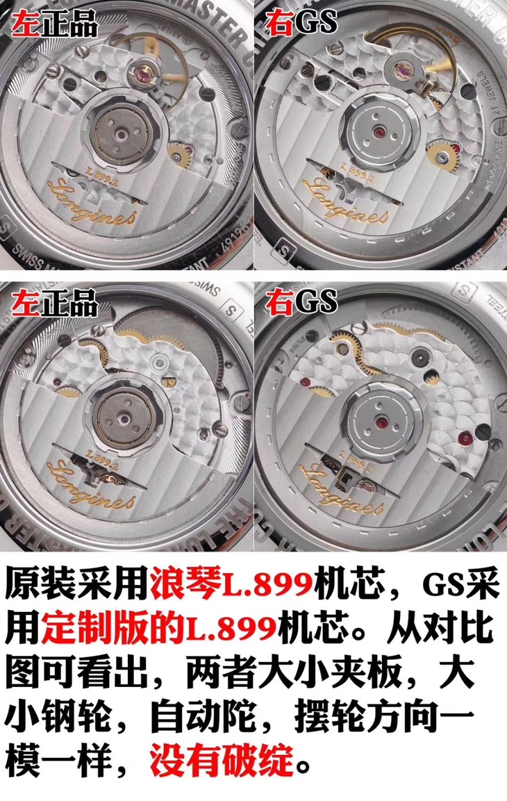 2023012610463366 - GS廠浪琴名匠月相 L2.909.4.78.6 復刻手錶￥2880