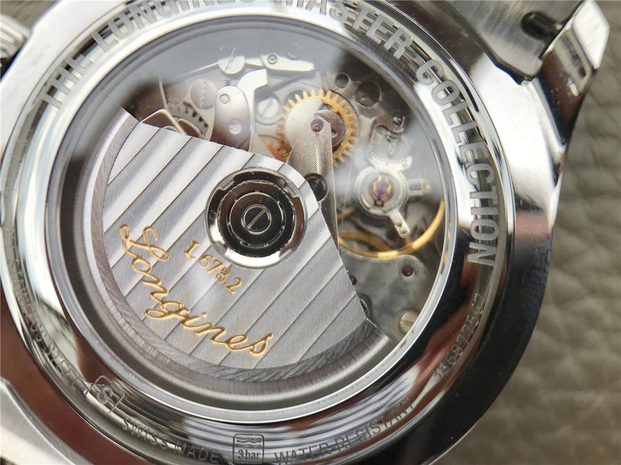 2023012612340138 - 浪琴月相八針高仿手錶 浪琴名匠繫列L2.773.4.78.6 優雅新版42mm大號￥2880