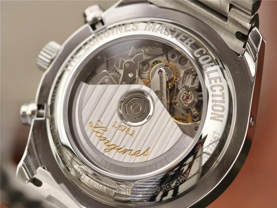 2023012612340533 - 浪琴月相八針高仿手錶 浪琴名匠繫列L2.773.4.78.6 優雅新版42mm大號￥2880