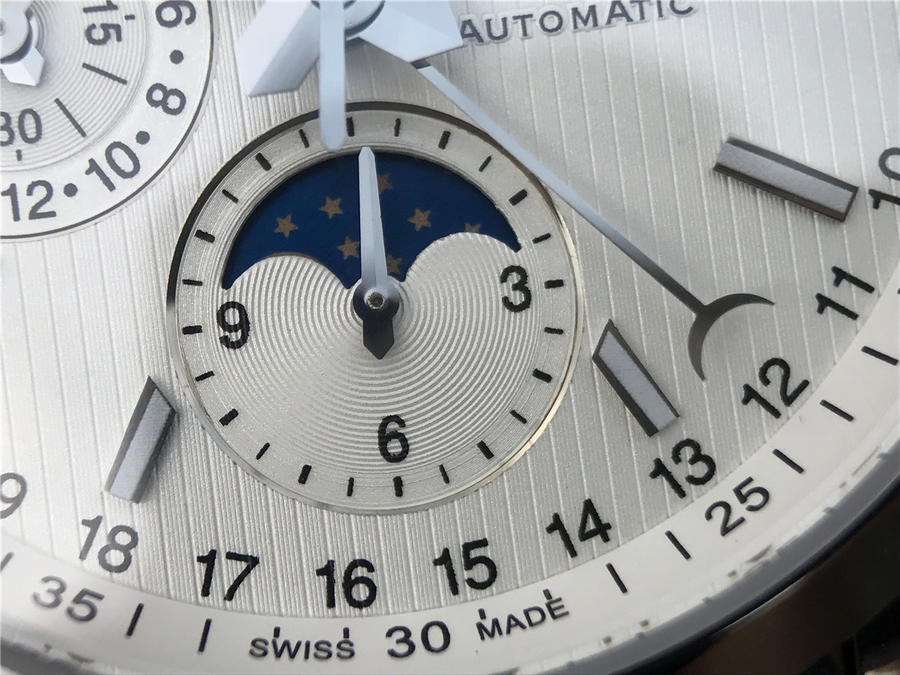 2023012613301321 - 浪琴康鉑繫列高仿手錶 L2.798.4.72.6 月相八針 機械錶￥2880