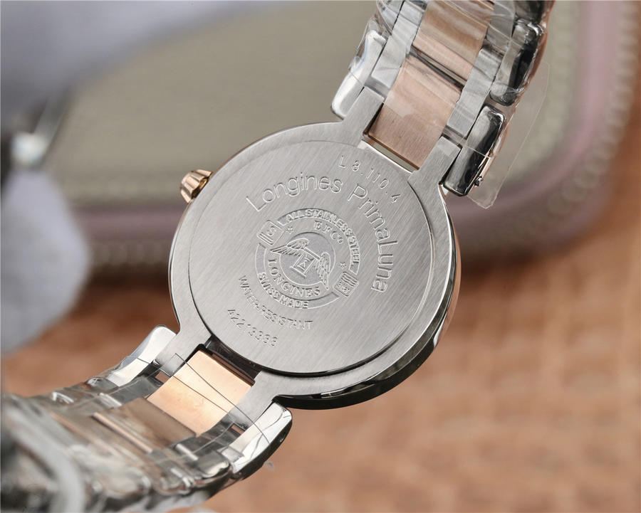 2023012613513740 - 浪琴仿錶 GS廠浪琴心月繫列瑞士石英機芯女錶L8.111.5.87.6￥2280