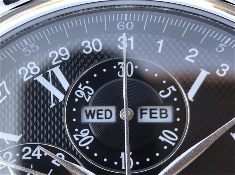 2023012614020029 - 浪琴月相高仿手錶手錶 jf廠復刻手錶浪琴名匠繫列L2.673.4.51.7 月相八針黑盤￥2780