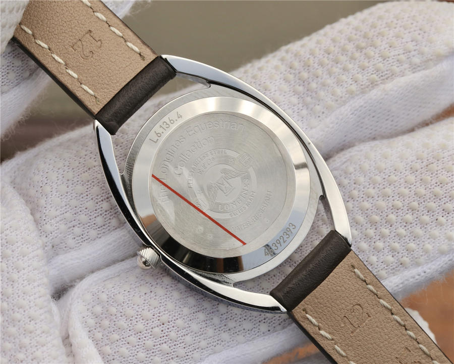 2023012614073334 - 浪琴馬術手錶高仿手錶 gs廠浪琴馬術繫列L6.130.4.87.2石英女錶￥2580