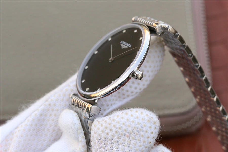 2023012614345637 - 復刻手錶的浪琴嘉嵐價格 JF廠浪琴嘉嵐繫列L4.755.4.58.6 石英男士腕錶￥2080