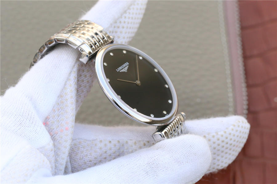 2023012614350889 - 復刻手錶的浪琴嘉嵐價格 JF廠浪琴嘉嵐繫列L4.755.4.58.6 石英男士腕錶￥2080
