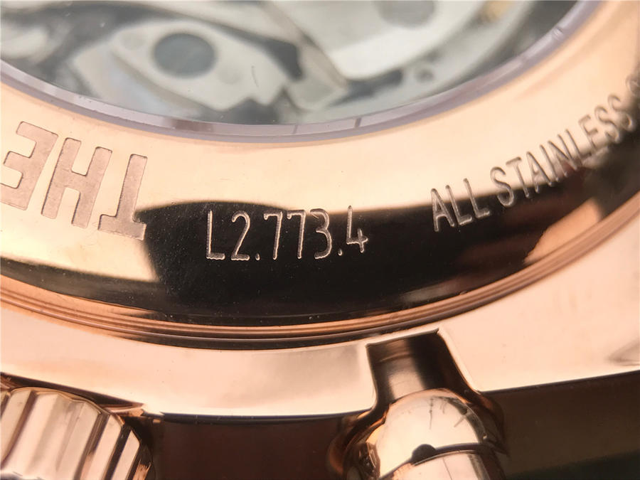 202301261438338 - 浪琴名匠哪高仿手錶的好 3M復刻手錶浪琴名匠繫列L2.673.8.78.3 玫瑰金 高仿手錶 42mm￥2980