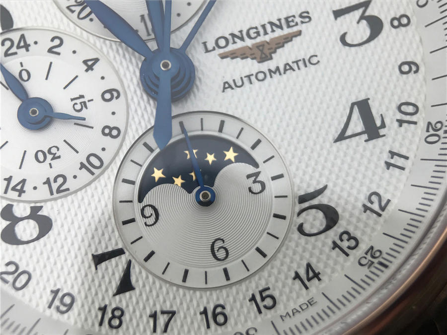 2023012614390991 - 浪琴名匠哪高仿手錶的好 3M復刻手錶浪琴名匠繫列L2.673.8.78.3 玫瑰金 高仿手錶 42mm￥2980