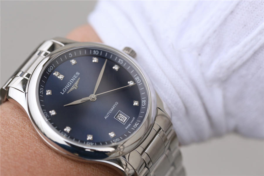 2023012614412993 - 浪琴名匠復刻手錶價格 MKS廠浪琴名匠L2.628.4.97.6 藍盤 精仿錶￥2380