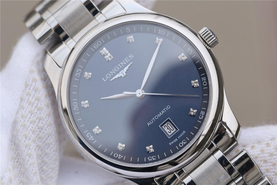 2023012614413317 - 浪琴名匠復刻手錶價格 MKS廠浪琴名匠L2.628.4.97.6 藍盤 精仿錶￥2380