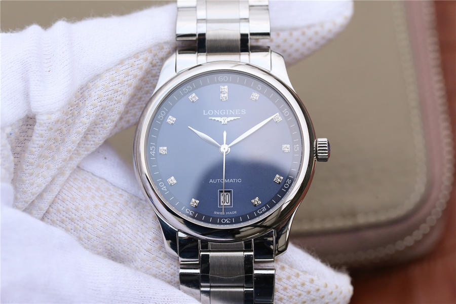 2023012614415376 - 浪琴名匠復刻手錶價格 MKS廠浪琴名匠L2.628.4.97.6 藍盤 精仿錶￥2380