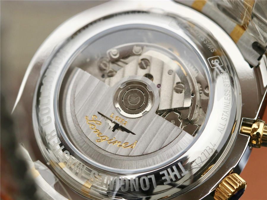 2023012615162178 - 高仿手錶浪琴 八針月相 GS廠浪琴名匠繫列L2.773.5.78.7 間金 高仿手錶￥3080