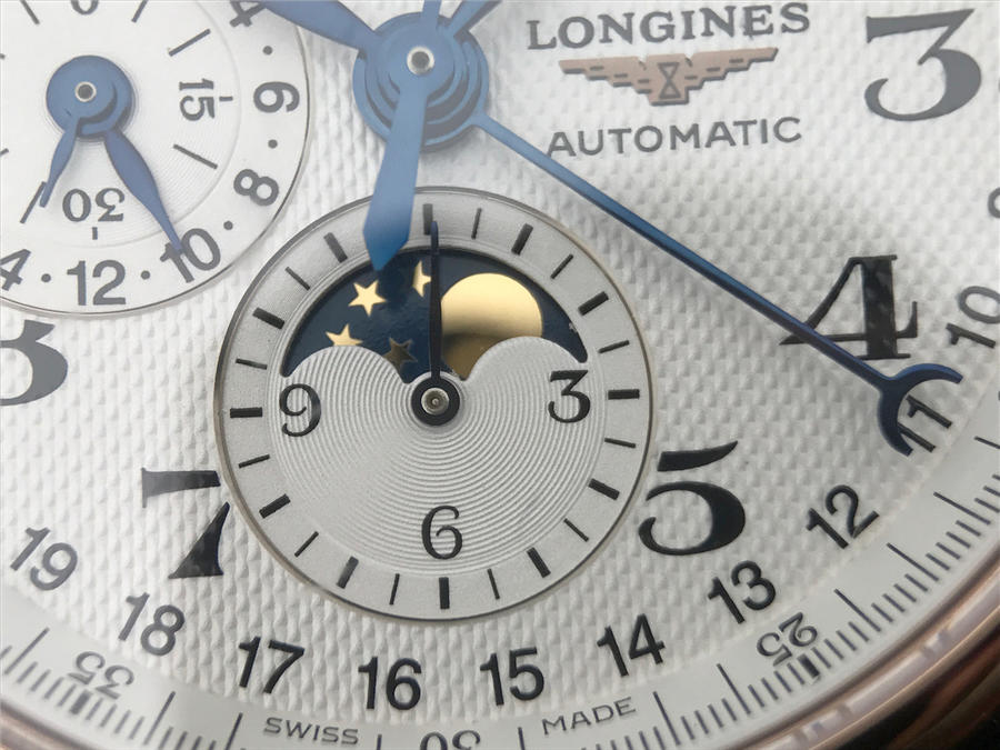 2023012615200477 - 浪琴月相錶 高仿手錶 3M浪琴名匠繫列42mm大號月相男錶￥2880