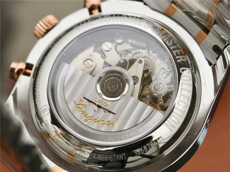 2023012706100359 - 浪琴高仿手錶月相價格 GS廠浪琴名匠繫列L2.773.5.78.7 間玫瑰金 高仿手錶￥3080