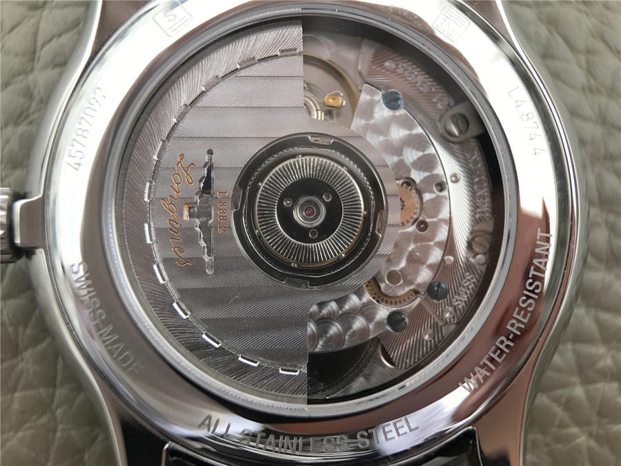 2023012710570760 - 浪琴手錶軍旗繫列自動機械男腕錶38.5mm 皮帶黑盤L4.974.4.57.2 TW廠￥2680