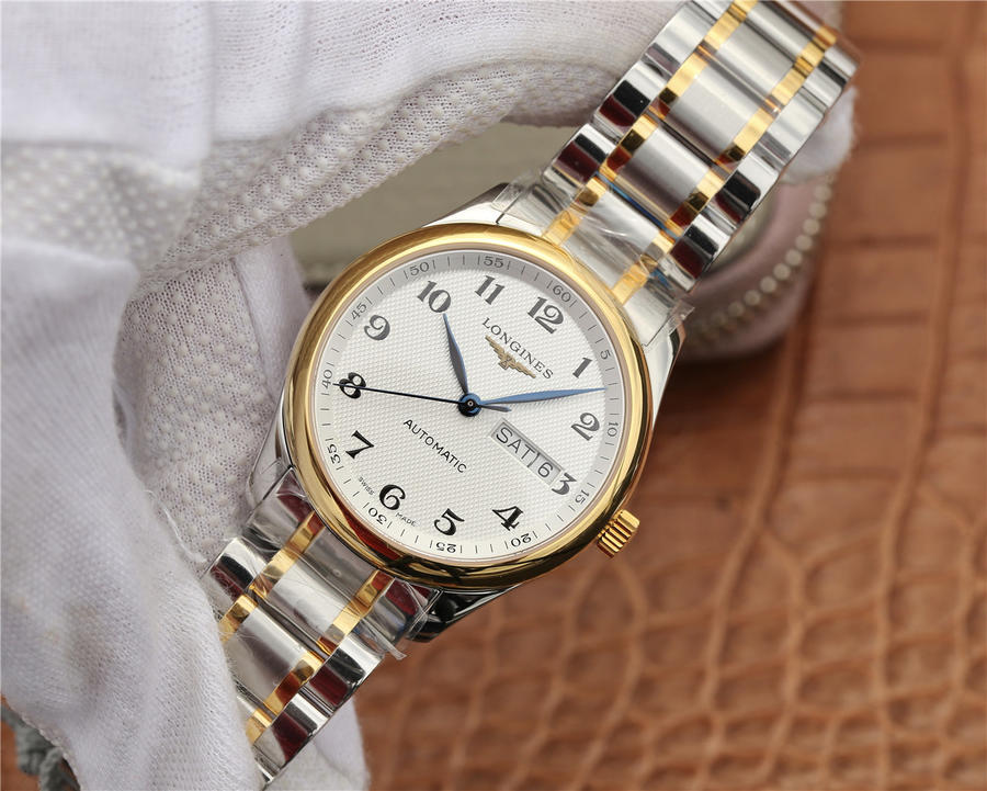 2023012711251764 - 浪琴好一點的名匠雙日歴高仿手錶價格 LG浪琴名匠L2.755.5.37.7 男錶￥2780