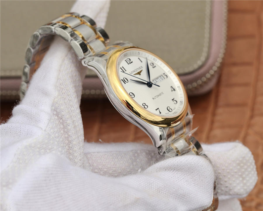 2023012711252116 - 浪琴好一點的名匠雙日歴高仿手錶價格 LG浪琴名匠L2.755.5.37.7 男錶￥2780