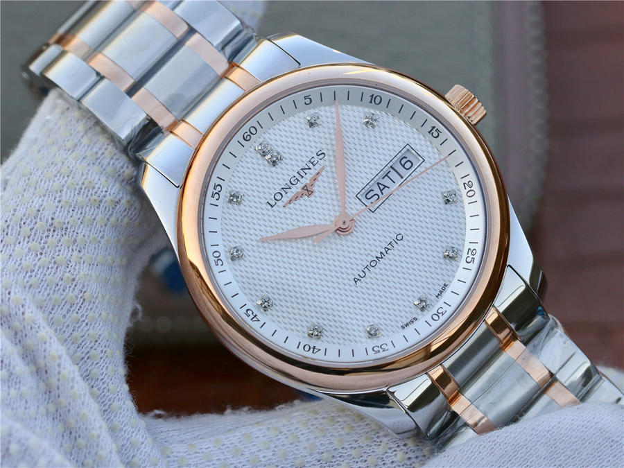 2023012711450266 - 復刻手錶浪琴雙日歴機械錶 LG浪琴手錶名匠繫列L2.755.5.97.7 機械錶￥2780