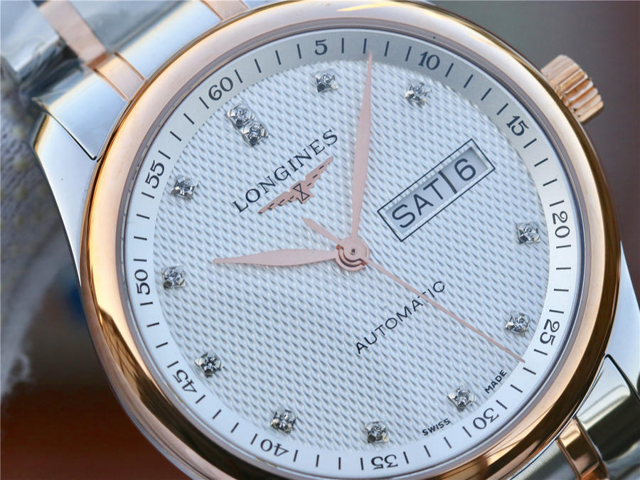 2023012711450589 - 復刻手錶浪琴雙日歴機械錶 LG浪琴手錶名匠繫列L2.755.5.97.7 機械錶￥2780
