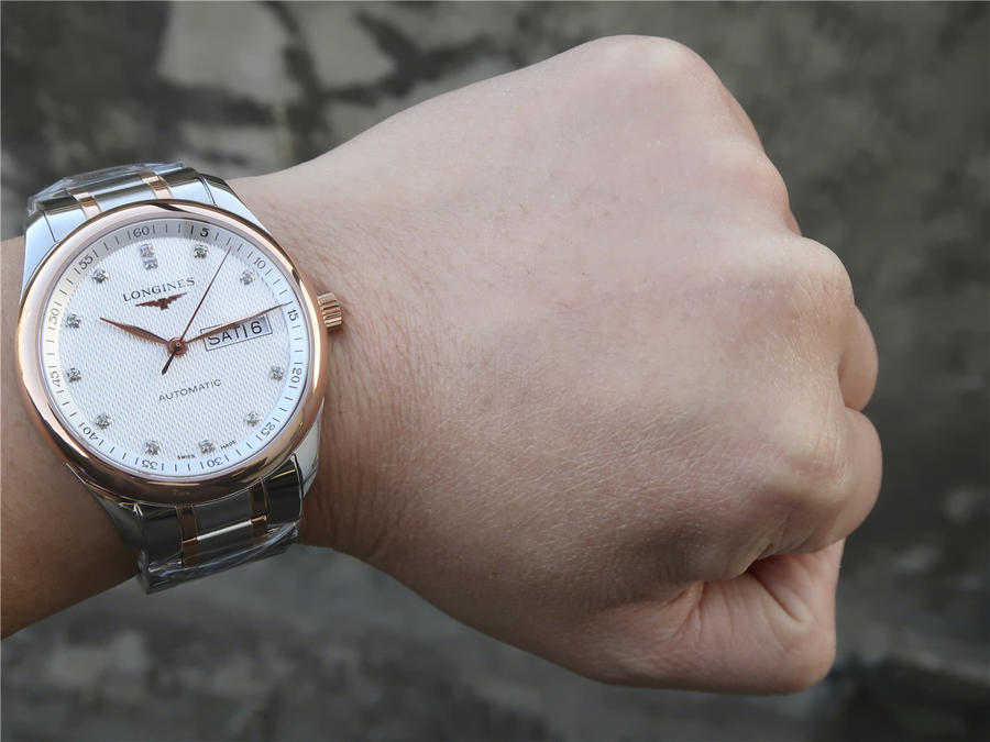 2023012711451579 - 復刻手錶浪琴雙日歴機械錶 LG浪琴手錶名匠繫列L2.755.5.97.7 機械錶￥2780