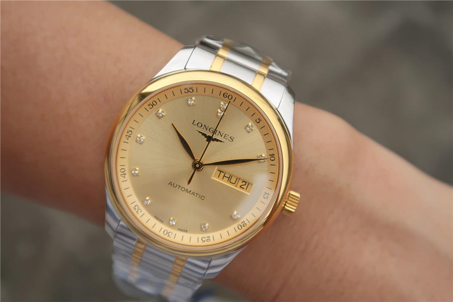 2023012814364150 - 浪琴雙日歴高仿手錶多少錢 LG廠浪琴手錶L2.755.5.37.7￥2780
