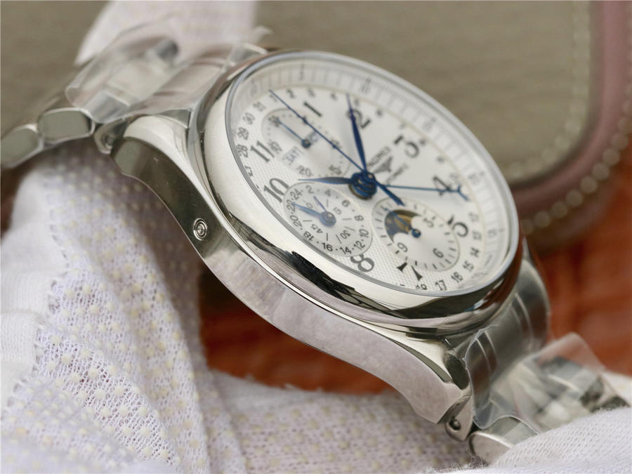 2023012907501465 - 浪琴月相高仿手錶月相功能 GS廠浪琴名匠繫列L2.673.4.78.6 高仿手錶￥2980
